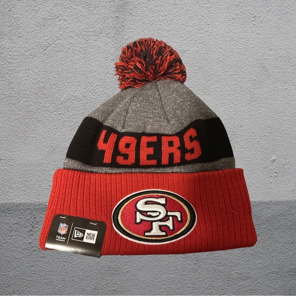‼️SOLD‼️🆕️ San Francisco 49ers New Era Knit Beanie Cap NWT